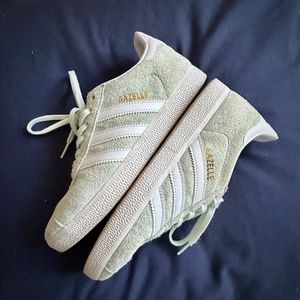 Adidas Gazelle mint suede women's 5.5